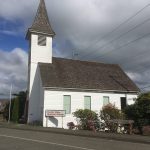 White painted church